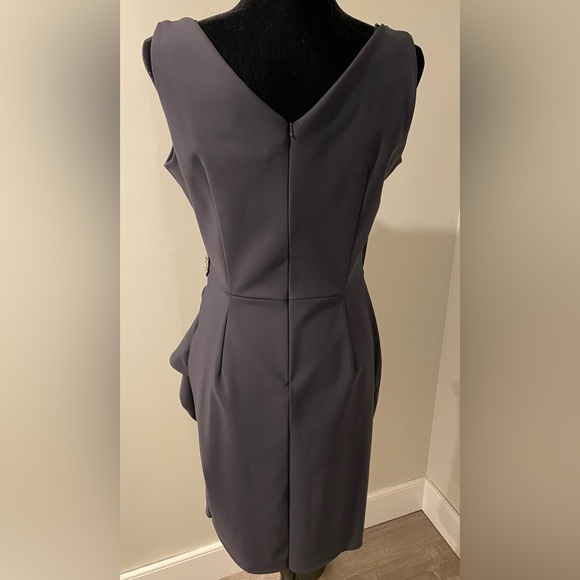 Alex Evenings Ruched Sleeveless Cocktail Dress - Picture 2 of 4